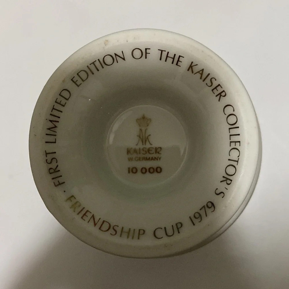 🫖First Limited Edition Of The Kaiser Collector’s- Friendship Cup 1979